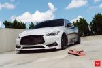 Infiniti Q60S 3.0t on Vossen Wheels (CV10) 2019 года